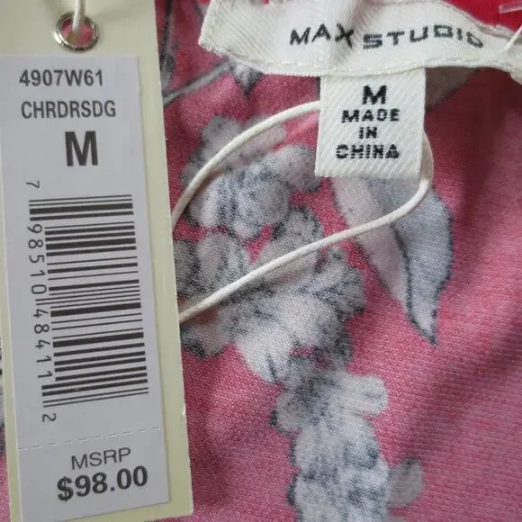 NWT Max Studio 3/4 Length Sleeve Shift Dress Med - Picture 5 of 5